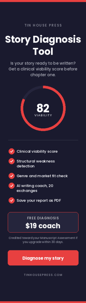 Story Diagnosis Tool - free viability diagnosis for your story